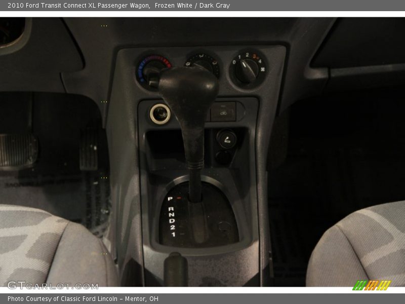 Frozen White / Dark Gray 2010 Ford Transit Connect XL Passenger Wagon