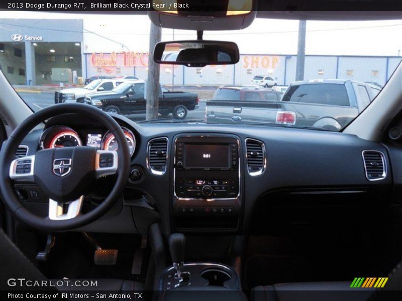 Brilliant Black Crystal Pearl / Black 2013 Dodge Durango R/T