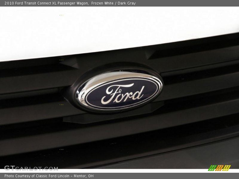 Frozen White / Dark Gray 2010 Ford Transit Connect XL Passenger Wagon