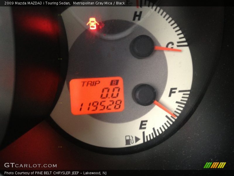 Metropolitan Gray Mica / Black 2009 Mazda MAZDA3 i Touring Sedan