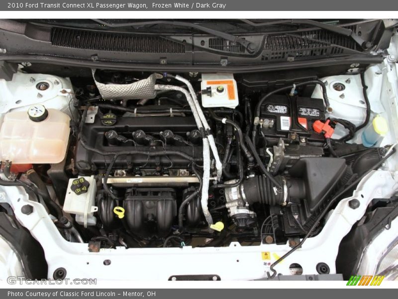 Frozen White / Dark Gray 2010 Ford Transit Connect XL Passenger Wagon