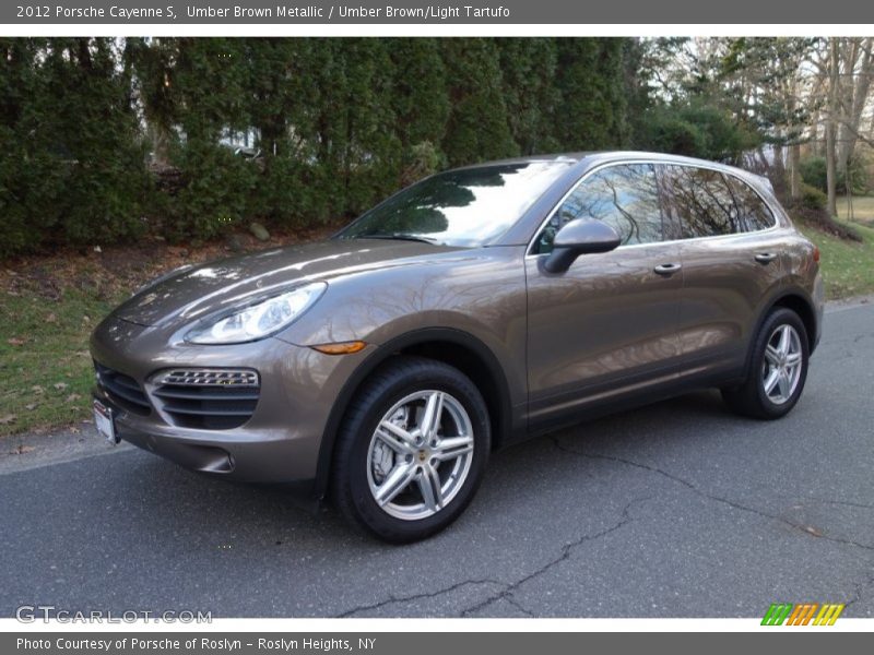Umber Brown Metallic / Umber Brown/Light Tartufo 2012 Porsche Cayenne S
