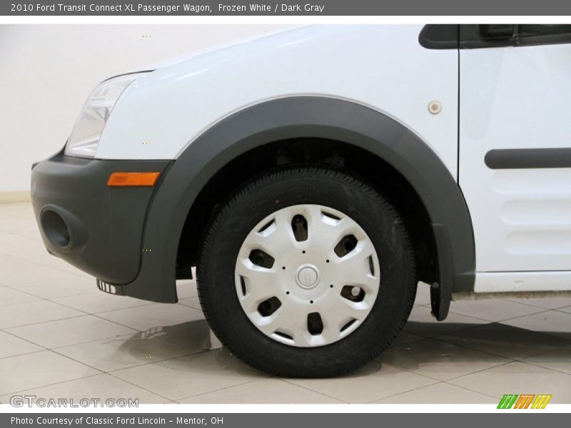 Frozen White / Dark Gray 2010 Ford Transit Connect XL Passenger Wagon