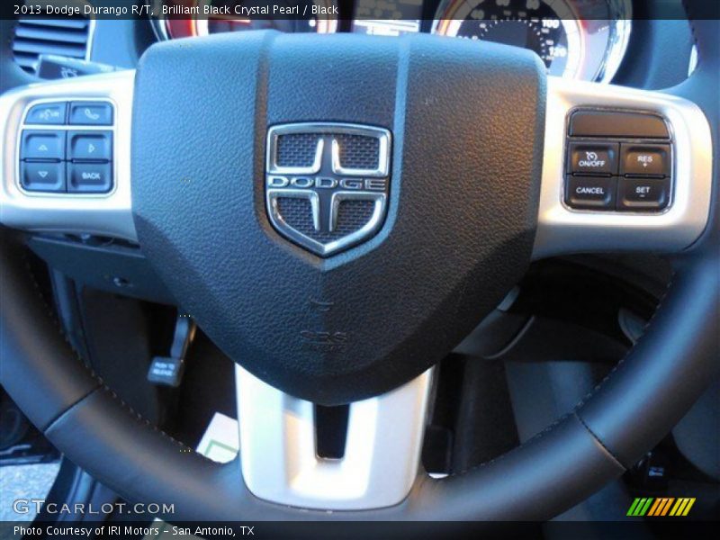 Brilliant Black Crystal Pearl / Black 2013 Dodge Durango R/T