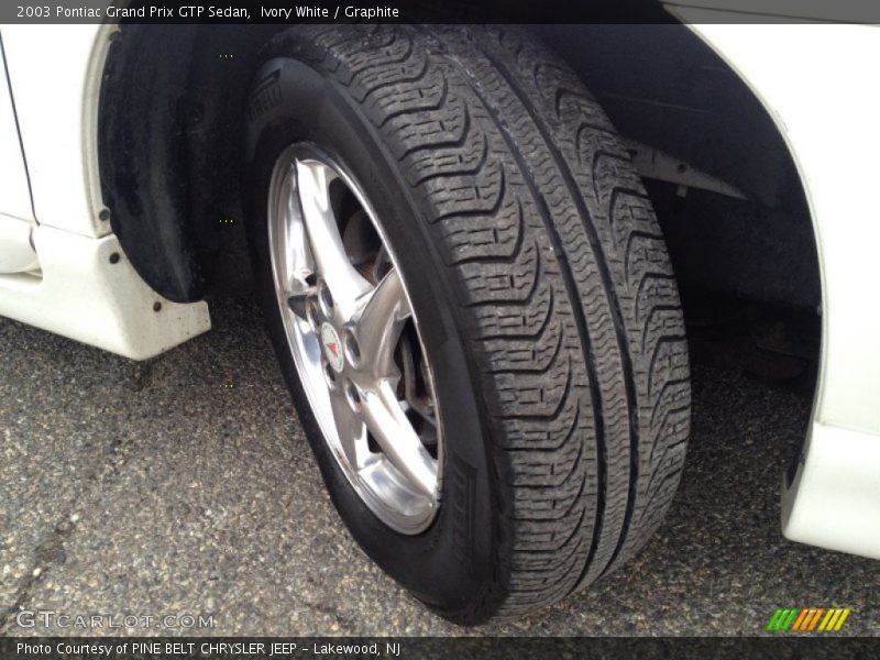 Ivory White / Graphite 2003 Pontiac Grand Prix GTP Sedan