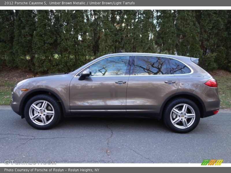 Umber Brown Metallic / Umber Brown/Light Tartufo 2012 Porsche Cayenne S