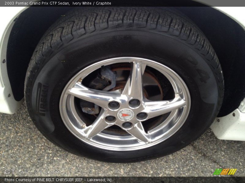 Ivory White / Graphite 2003 Pontiac Grand Prix GTP Sedan