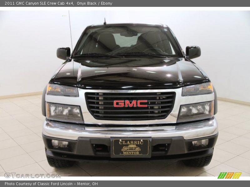 Onyx Black / Ebony 2011 GMC Canyon SLE Crew Cab 4x4