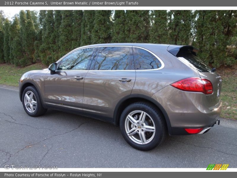 Umber Brown Metallic / Umber Brown/Light Tartufo 2012 Porsche Cayenne S
