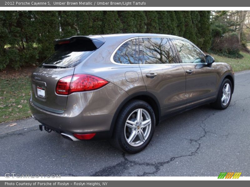 Umber Brown Metallic / Umber Brown/Light Tartufo 2012 Porsche Cayenne S