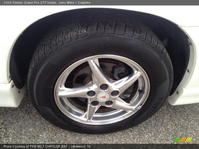 Ivory White / Graphite 2003 Pontiac Grand Prix GTP Sedan
