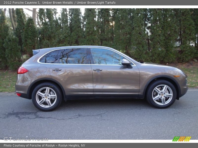 Umber Brown Metallic / Umber Brown/Light Tartufo 2012 Porsche Cayenne S