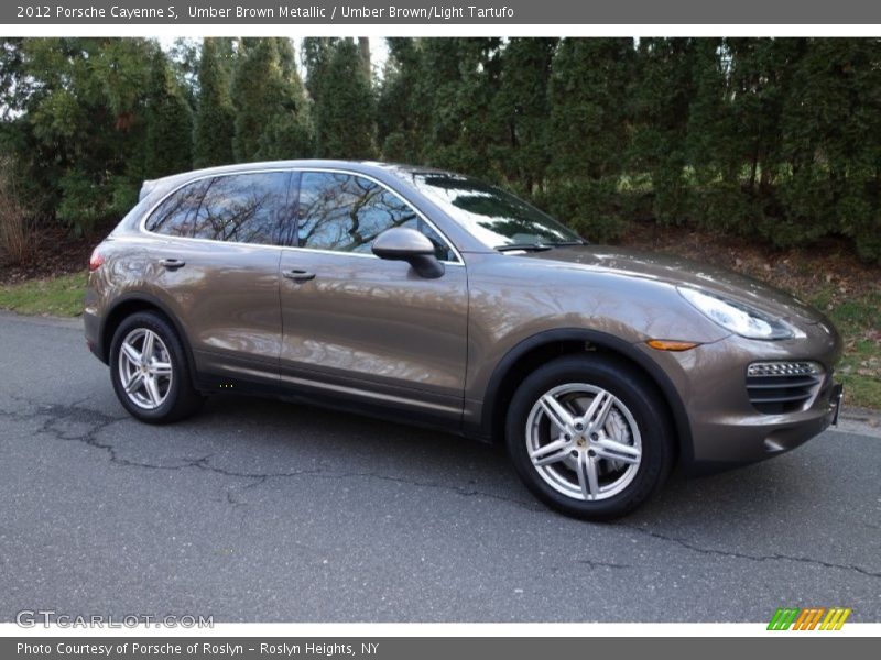 Umber Brown Metallic / Umber Brown/Light Tartufo 2012 Porsche Cayenne S