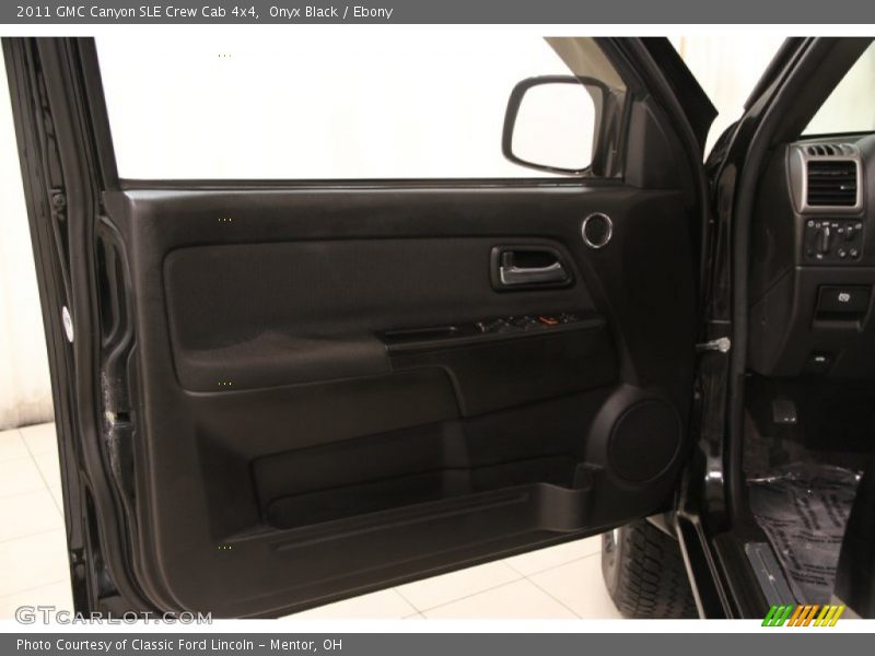 Onyx Black / Ebony 2011 GMC Canyon SLE Crew Cab 4x4