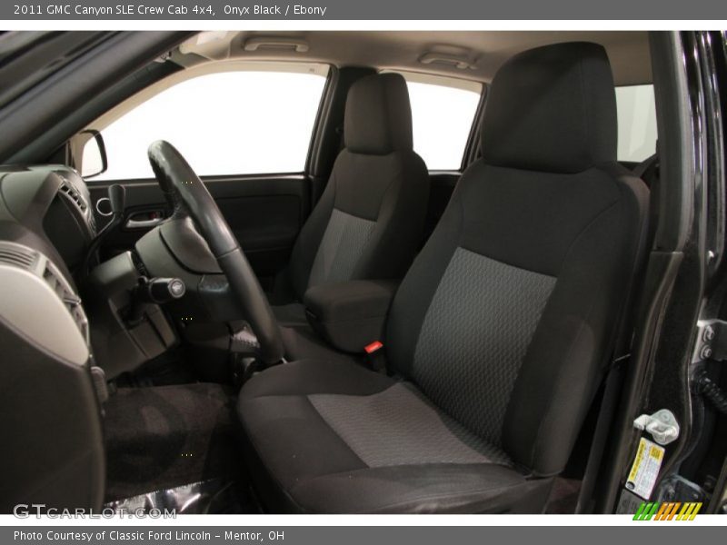 Onyx Black / Ebony 2011 GMC Canyon SLE Crew Cab 4x4