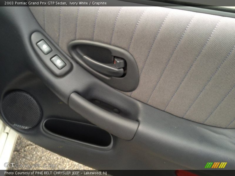 Ivory White / Graphite 2003 Pontiac Grand Prix GTP Sedan