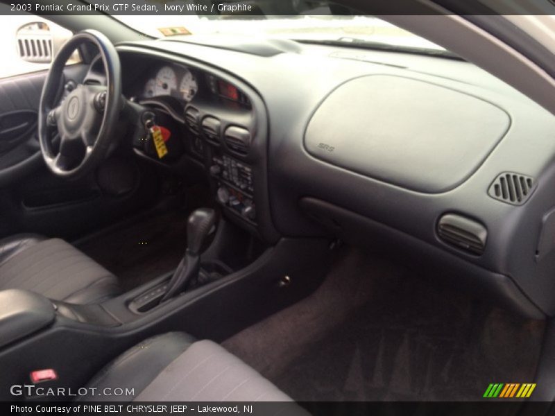 Ivory White / Graphite 2003 Pontiac Grand Prix GTP Sedan