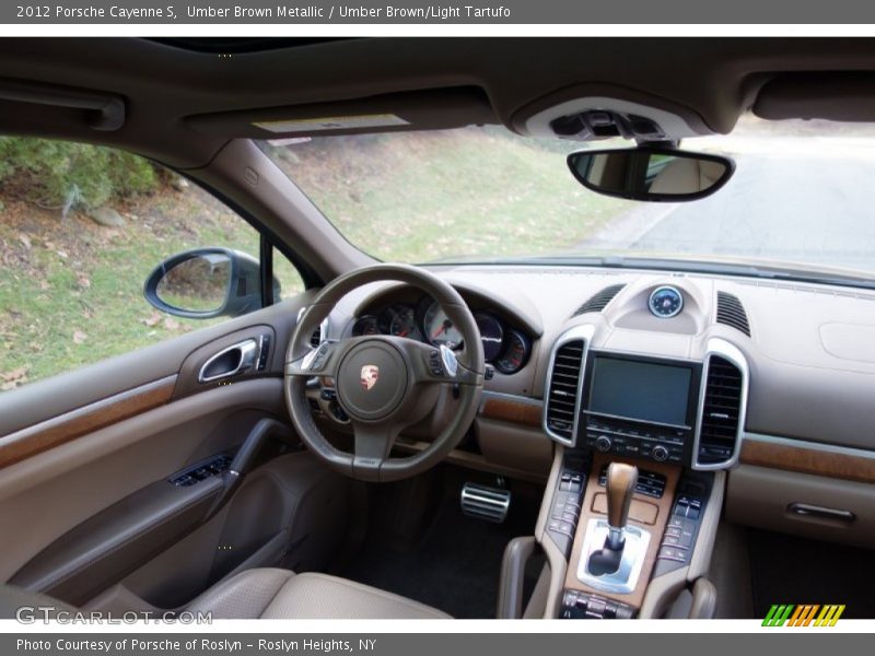 Umber Brown Metallic / Umber Brown/Light Tartufo 2012 Porsche Cayenne S