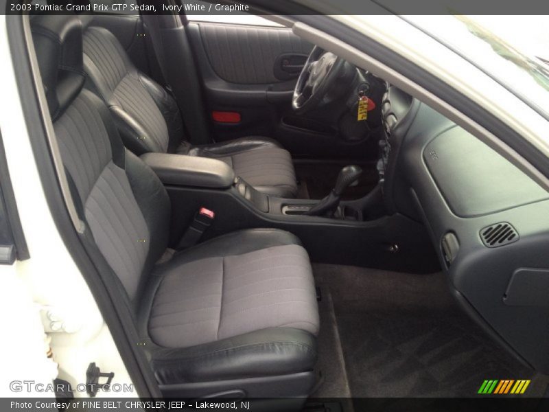 Ivory White / Graphite 2003 Pontiac Grand Prix GTP Sedan
