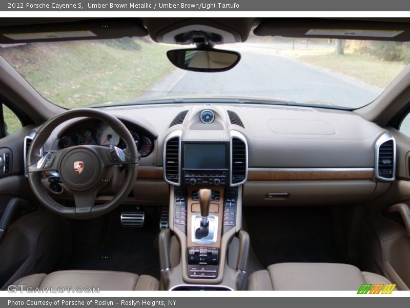 Umber Brown Metallic / Umber Brown/Light Tartufo 2012 Porsche Cayenne S