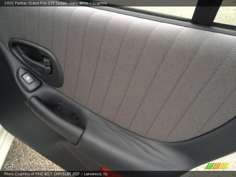 Ivory White / Graphite 2003 Pontiac Grand Prix GTP Sedan