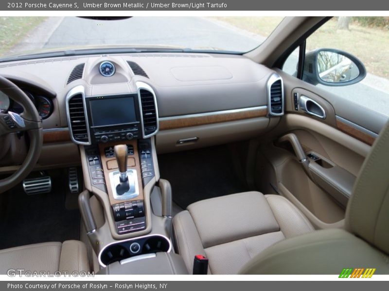 Umber Brown Metallic / Umber Brown/Light Tartufo 2012 Porsche Cayenne S
