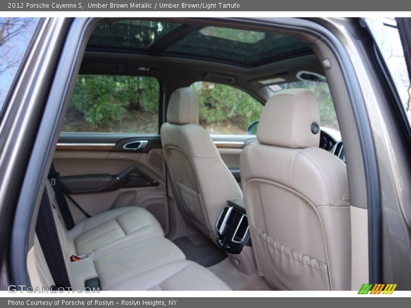 Umber Brown Metallic / Umber Brown/Light Tartufo 2012 Porsche Cayenne S