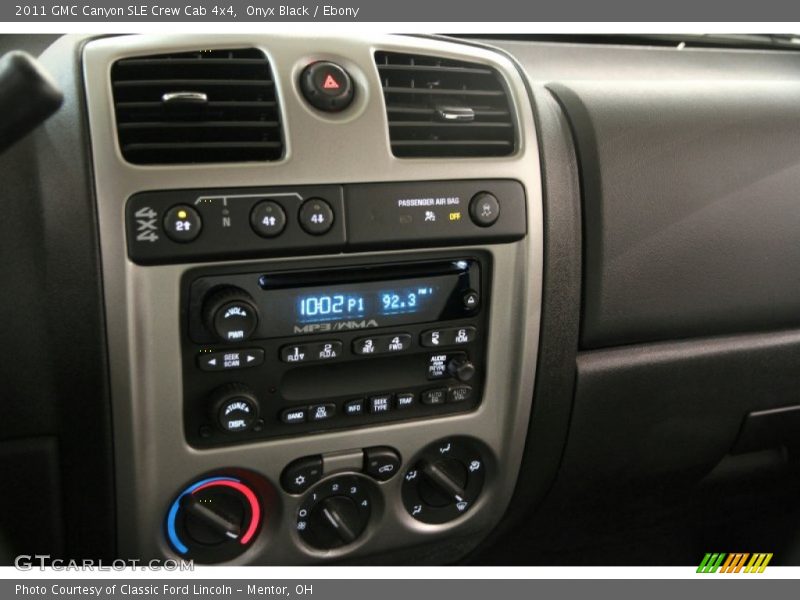 Onyx Black / Ebony 2011 GMC Canyon SLE Crew Cab 4x4