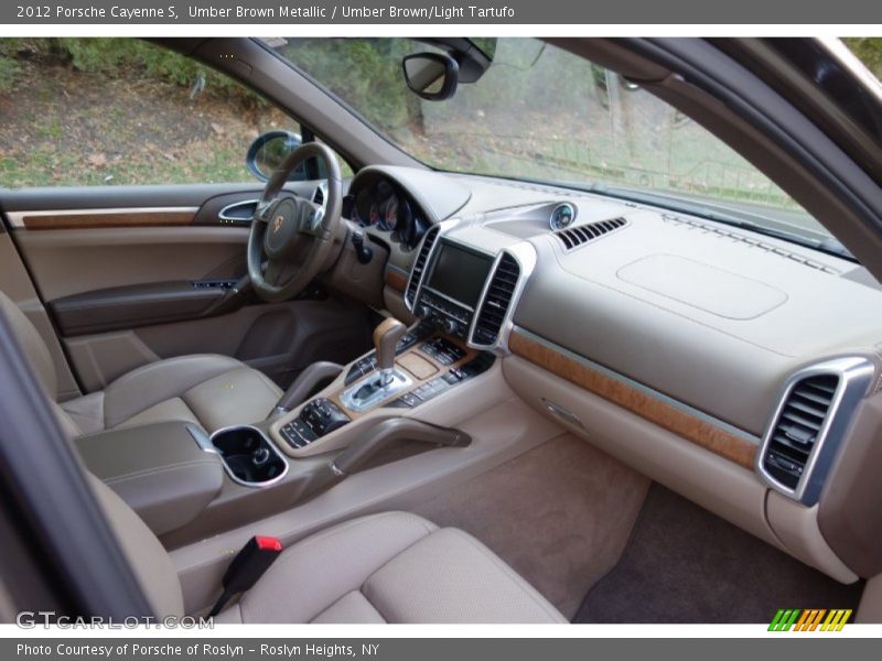 Umber Brown Metallic / Umber Brown/Light Tartufo 2012 Porsche Cayenne S