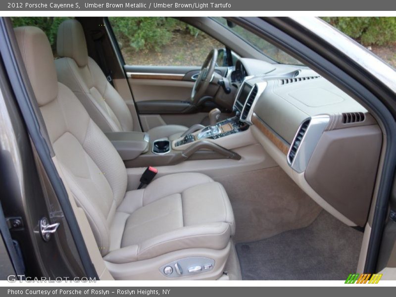Umber Brown Metallic / Umber Brown/Light Tartufo 2012 Porsche Cayenne S