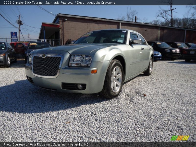Satin Jade Pearlcoat / Deep Jade/Light Graystone 2006 Chrysler 300 Touring