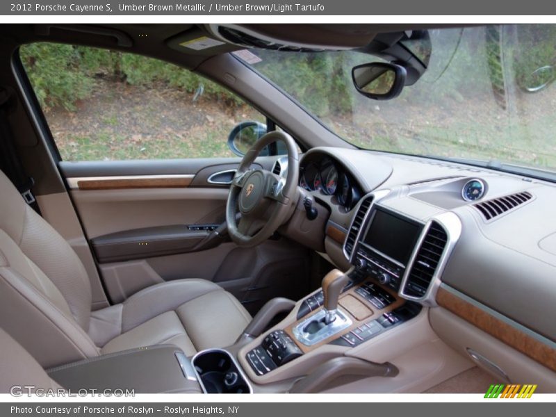 Umber Brown Metallic / Umber Brown/Light Tartufo 2012 Porsche Cayenne S