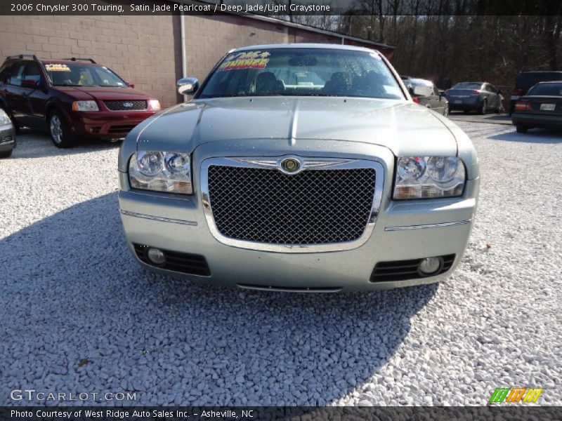 Satin Jade Pearlcoat / Deep Jade/Light Graystone 2006 Chrysler 300 Touring