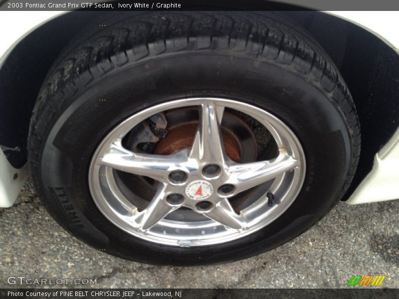 Ivory White / Graphite 2003 Pontiac Grand Prix GTP Sedan