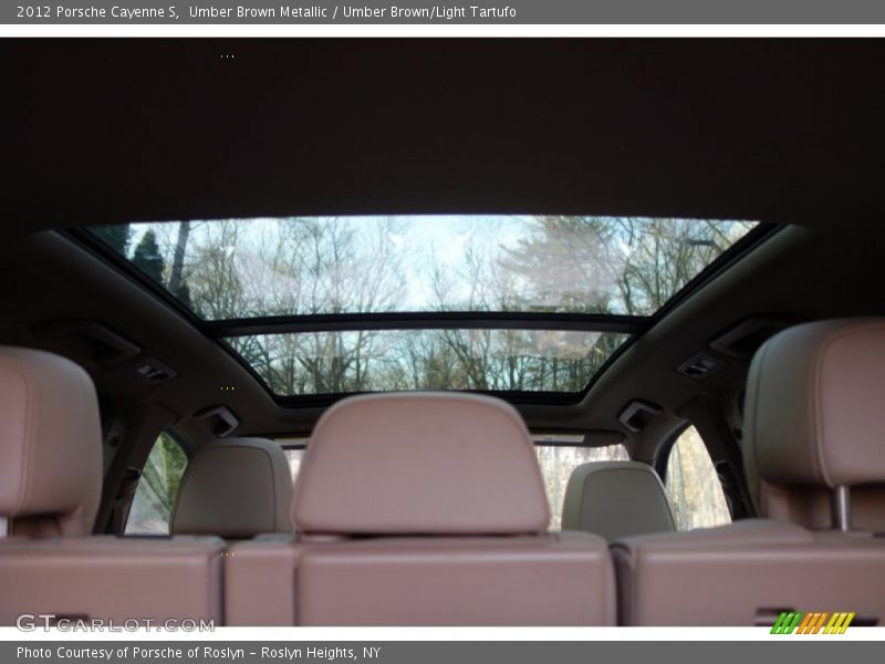 Umber Brown Metallic / Umber Brown/Light Tartufo 2012 Porsche Cayenne S