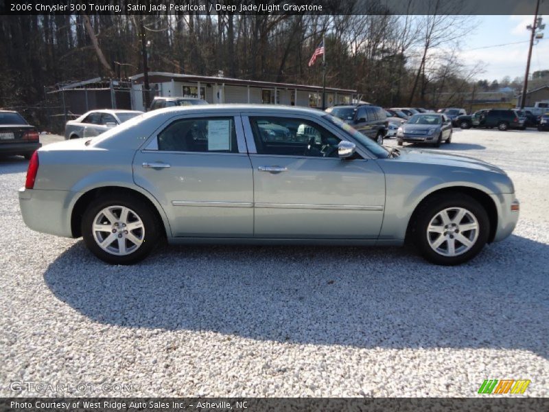 Satin Jade Pearlcoat / Deep Jade/Light Graystone 2006 Chrysler 300 Touring