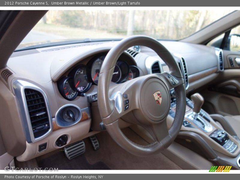 Umber Brown Metallic / Umber Brown/Light Tartufo 2012 Porsche Cayenne S