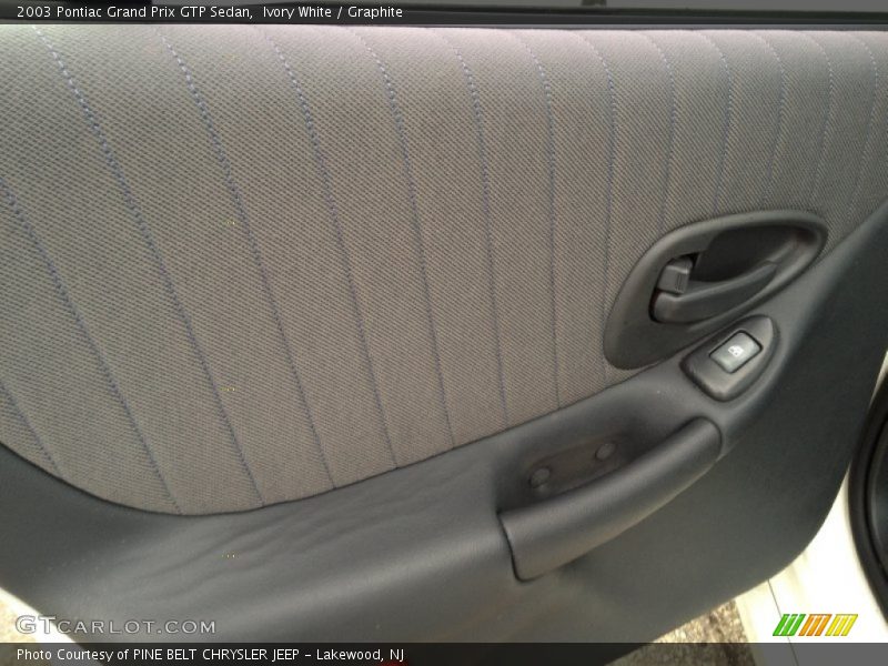 Ivory White / Graphite 2003 Pontiac Grand Prix GTP Sedan