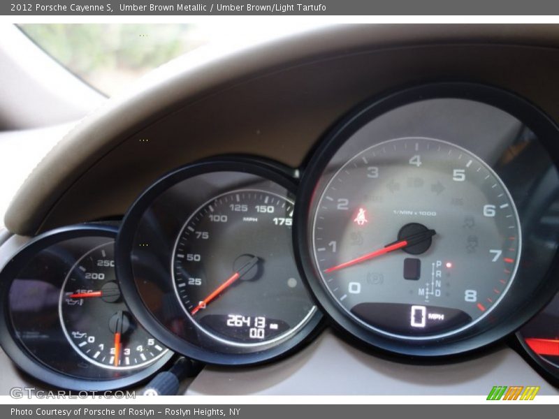 Umber Brown Metallic / Umber Brown/Light Tartufo 2012 Porsche Cayenne S