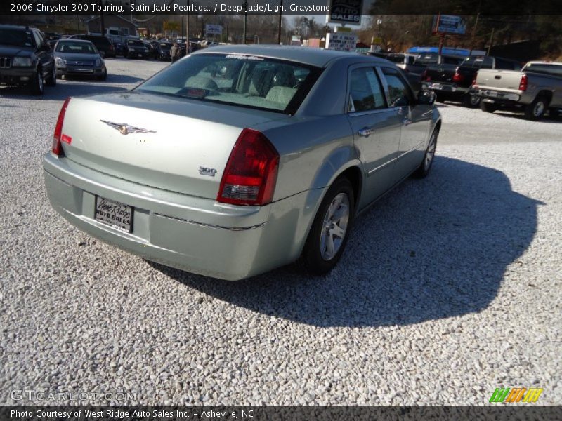 Satin Jade Pearlcoat / Deep Jade/Light Graystone 2006 Chrysler 300 Touring