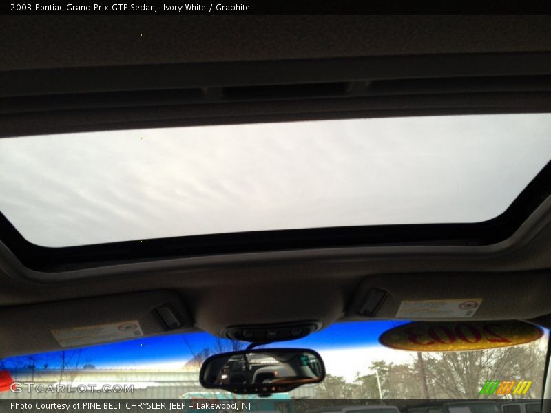 Ivory White / Graphite 2003 Pontiac Grand Prix GTP Sedan