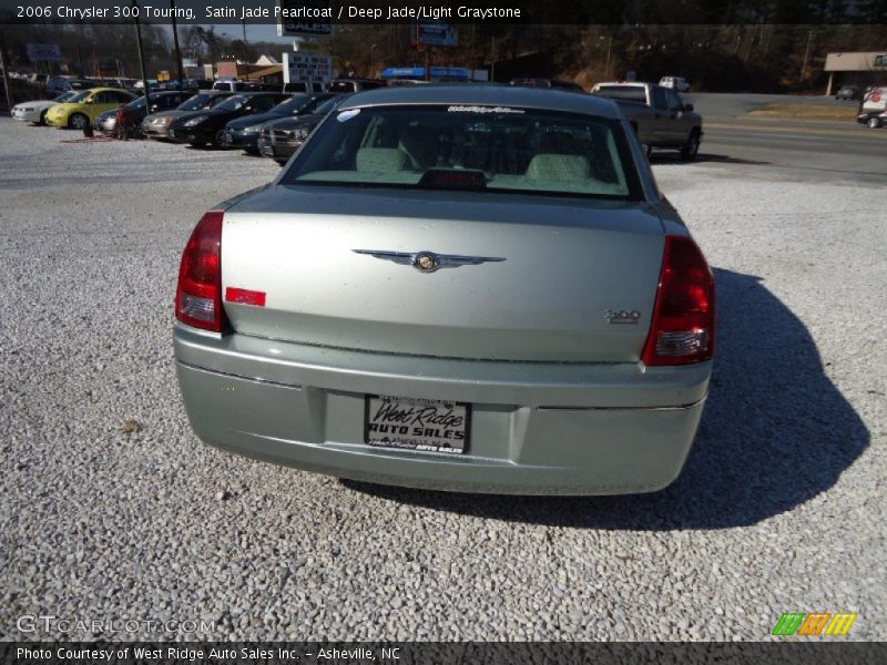 Satin Jade Pearlcoat / Deep Jade/Light Graystone 2006 Chrysler 300 Touring