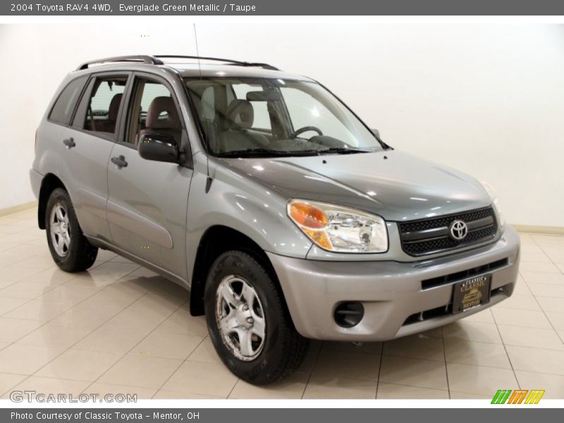 Everglade Green Metallic / Taupe 2004 Toyota RAV4 4WD