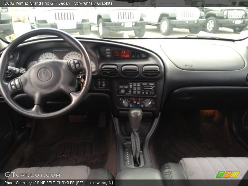 Ivory White / Graphite 2003 Pontiac Grand Prix GTP Sedan