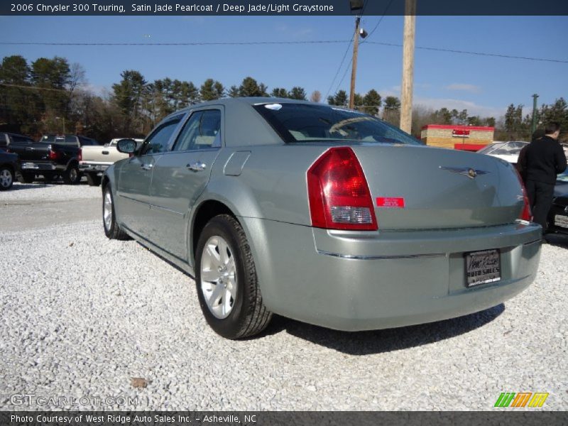 Satin Jade Pearlcoat / Deep Jade/Light Graystone 2006 Chrysler 300 Touring