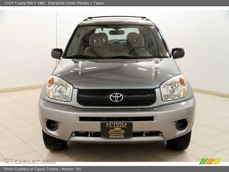 Everglade Green Metallic / Taupe 2004 Toyota RAV4 4WD