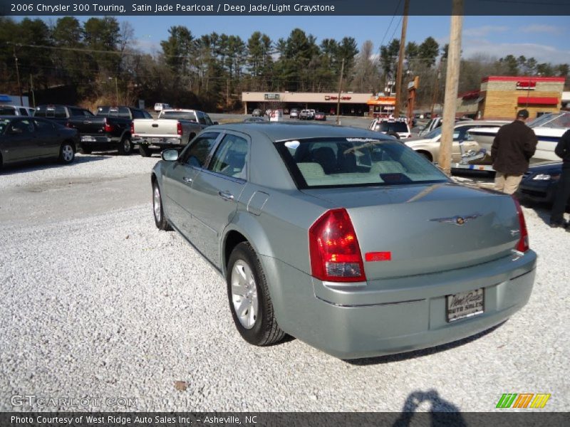 Satin Jade Pearlcoat / Deep Jade/Light Graystone 2006 Chrysler 300 Touring