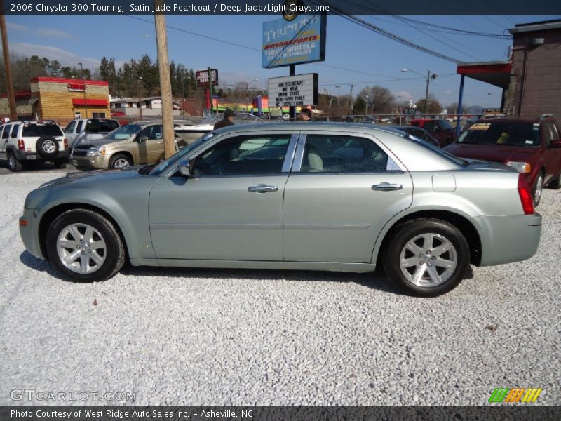 Satin Jade Pearlcoat / Deep Jade/Light Graystone 2006 Chrysler 300 Touring