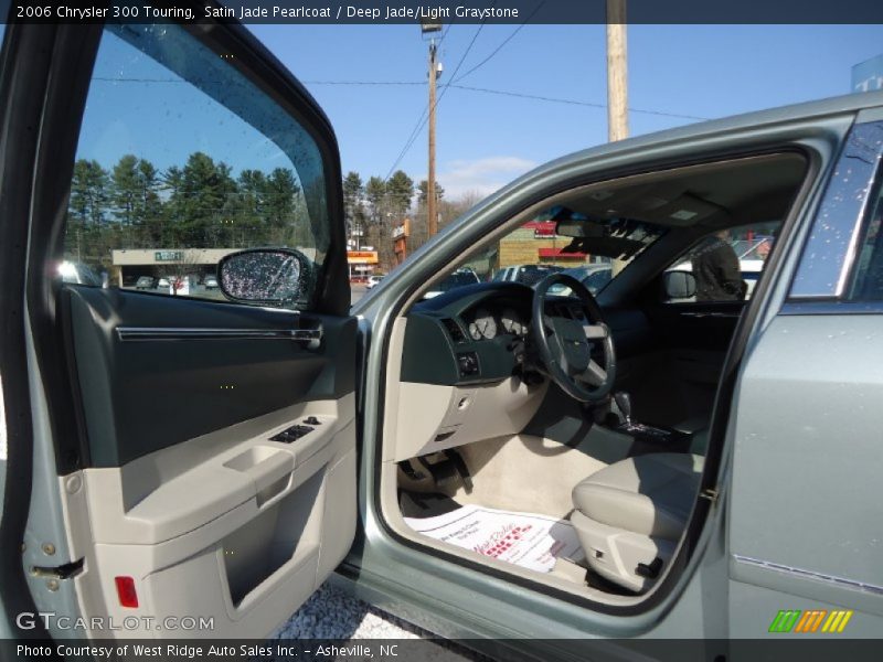 Satin Jade Pearlcoat / Deep Jade/Light Graystone 2006 Chrysler 300 Touring