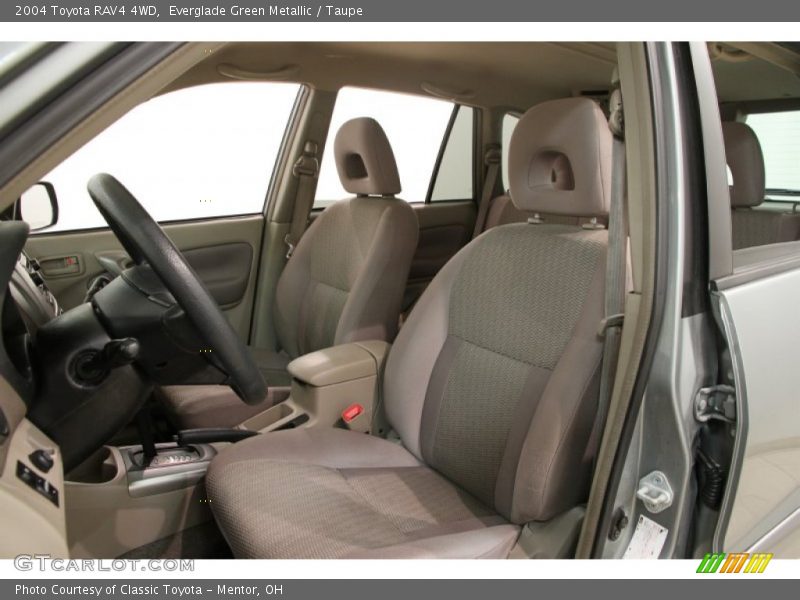 Everglade Green Metallic / Taupe 2004 Toyota RAV4 4WD